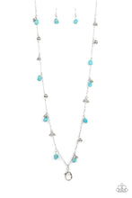 Load image into Gallery viewer, Both Feet On The Ground - Blue Necklace