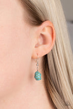 Load image into Gallery viewer, Both Feet On The Ground - Blue Necklace