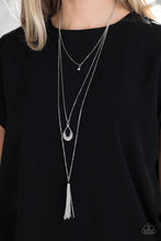 Load image into Gallery viewer, Be Fancy - Silver Earrings/ Necklace Set