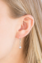 Load image into Gallery viewer, Be Fancy - Silver Earrings/ Necklace Set