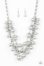 Load image into Gallery viewer, BALLROOM Service - Silver Earrings/ Necklace Set