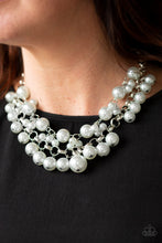 Load image into Gallery viewer, BALLROOM Service - Silver Earrings/ Necklace Set