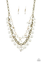 Load image into Gallery viewer, BALLROOM Service - Brass Necklace