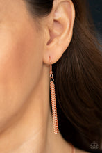 Load image into Gallery viewer, As MOON As I Can - Copper Rose Gold Earrings/ Necklace Set