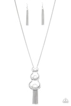 Load image into Gallery viewer, As MOON As I Can - White Earrings/ Necklace Set