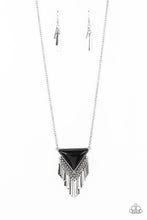 Load image into Gallery viewer, Badlands Bonanza - Black Earrings/ Necklace Set