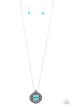 Load image into Gallery viewer, Adobe Adornment - Blue Earrings/ Necklace Set