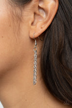 Load image into Gallery viewer, All Systems GLOW - Red Necklace w/ Silver Earrings