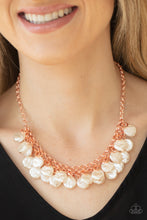 Load image into Gallery viewer, BEACHFRONT and Center - Copper Earrings/ Necklace Set