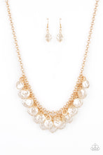 Load image into Gallery viewer, BEACHFRONT and Center - Gold Earrings/ Necklace Set
