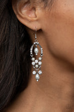Load image into Gallery viewer, Back In The Spotlight - White Earrings