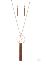 Load image into Gallery viewer, Apparatus Applique - Copper Earrings/ Necklace Set