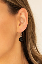 Load image into Gallery viewer, All Dolled UPSCALE - Black Earrings/ Necklace Set