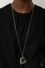 Load image into Gallery viewer, A Mothers Heart - White Heart Necklace