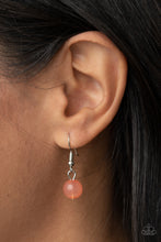 Load image into Gallery viewer, AMOR to Love - Orange Earrings/ Necklace Set