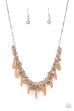 Load image into Gallery viewer, Bahama Mama Mode - Brown Earrings/ Necklace Set