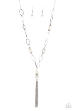 Load image into Gallery viewer, Taken with Tassels - White