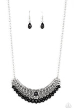 Load image into Gallery viewer, Abundantly Aztec - Black Necklace Set
