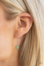 Load image into Gallery viewer, Aquatic Garden - Green Earrings/ Necklace Set