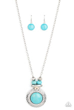 Load image into Gallery viewer, Archipelago Artisan - Blue Earrings/ Necklace Set