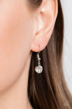 Load image into Gallery viewer, Color Me Smitten - Green Necklace w/ Silver Earrings