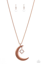 Load image into Gallery viewer, Astral Ascension - Copper Earrings/ Necklace Set
