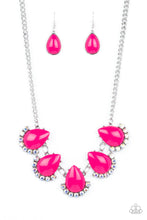 Load image into Gallery viewer, Ethereal Exaggerations - Pink Earrings/ Necklace Set