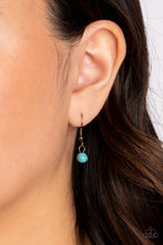 Load image into Gallery viewer, Badlands Basin - Blue Earrings/ Necklace Set