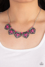 Load image into Gallery viewer, Badlands Basin - Pink Earrings/ Necklace Set