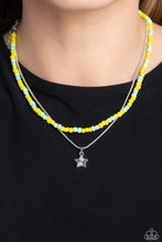 Load image into Gallery viewer, Starry Serendipity - Multi Necklace w/ Yellow Earrings