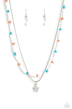 Load image into Gallery viewer, Starry Serendipity - White/ Multi Necklace w/ White Earrings