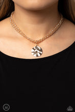 Load image into Gallery viewer, Compacted Cosmos - Brown Necklace