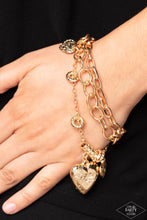Load image into Gallery viewer, After My Own Heart - Gold Bracelet
