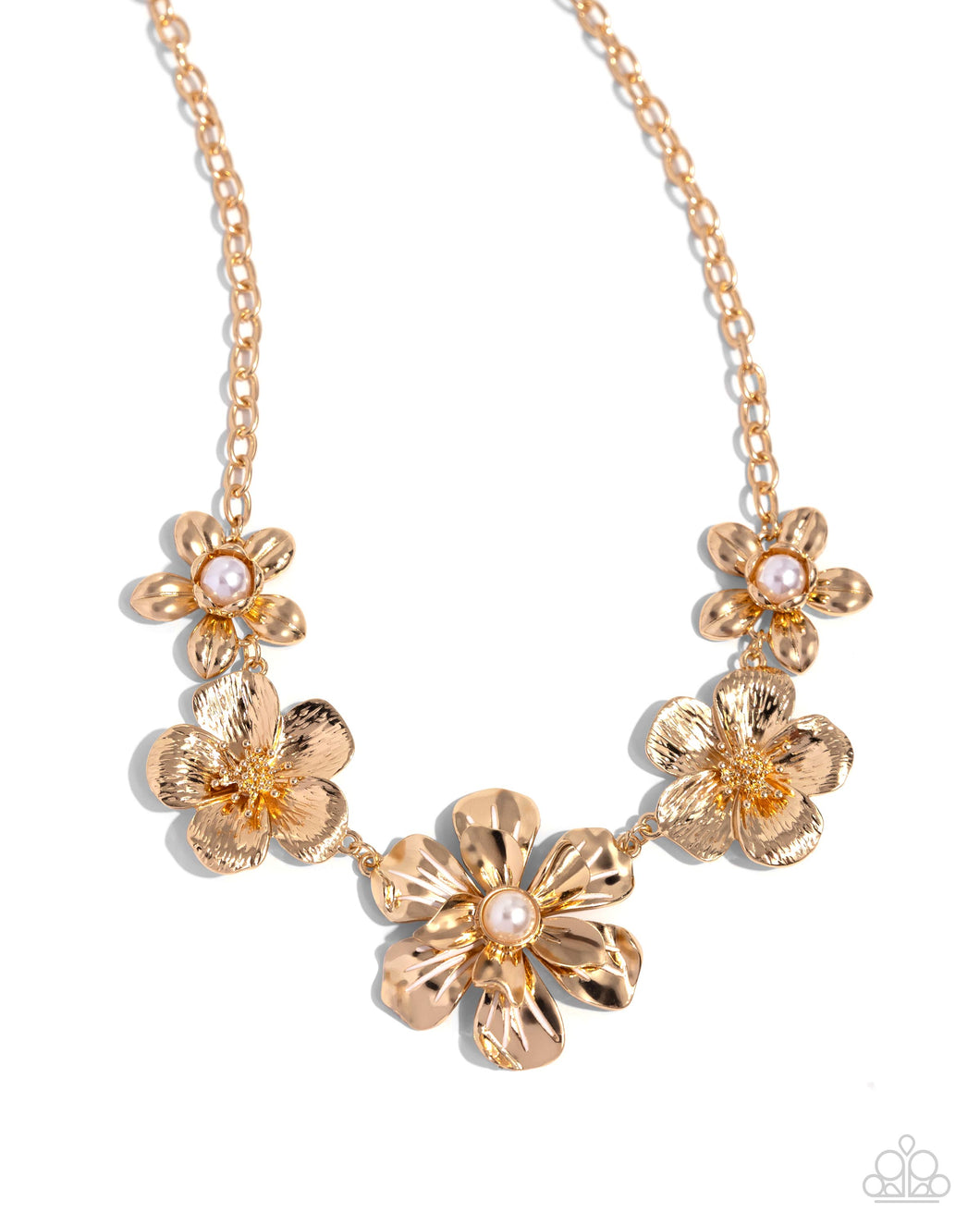 FLOWER Move - Gold Necklac