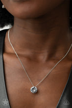 Load image into Gallery viewer, What A Gem - White Earrings/ Necklace Set
