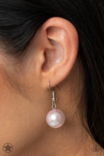 Load image into Gallery viewer, All The Trimmings - Pink Earrings/ Necklace Set
