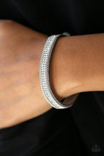 Load image into Gallery viewer, Babe Bling - Silver Snap Bracelet

