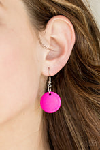 Load image into Gallery viewer, Barbados Bopper - Pink Earrings/ Necklace Set
