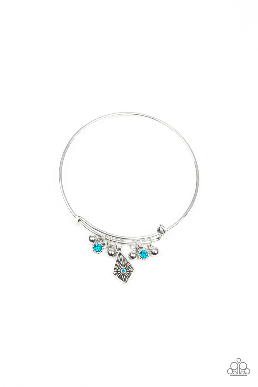 Treasure Charms - Blue Necklace