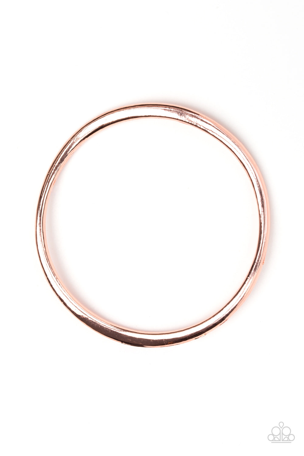 Awesomely Asymmetrical - Copper Bangle Bracelet