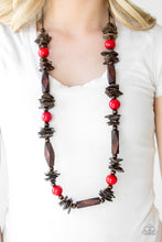 Load image into Gallery viewer, Cozumel Coast - Red Necklace
