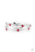 Load image into Gallery viewer, Bangle Belle - Red Bangle Bracelet
