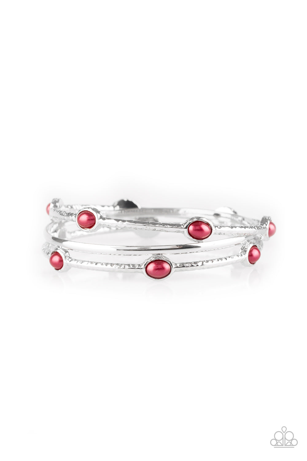 Bangle Belle - Red Bangle Bracelet