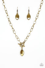 Load image into Gallery viewer, Club Sparkle - Brass Necklace
