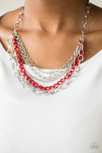 Load image into Gallery viewer, Color Bomb - Red Necklace
