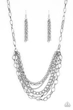 Load image into Gallery viewer, Color Bomb - Silver Necklace
