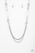 Load image into Gallery viewer, Pleasant Promenade - Silver Earrings/ Necklace Set
