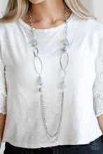 Load image into Gallery viewer, Pleasant Promenade - Silver Earrings/ Necklace Set
