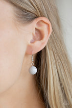 Load image into Gallery viewer, Pleasant Promenade - Silver Earrings/ Necklace Set
