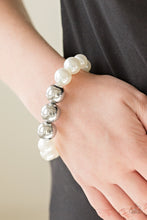 Load image into Gallery viewer, All Dressed UPTOWN - White Bracelet
